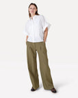 ANOTHER-LABEL PANTS EMMY MARTINI OLIVE