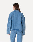 ANOTHER-LABEL JACK ENORA DENIM JACKET LIGHT BLUE