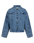 ANOTHER-LABEL JACK ENORA DENIM JACKET LIGHT BLUE
