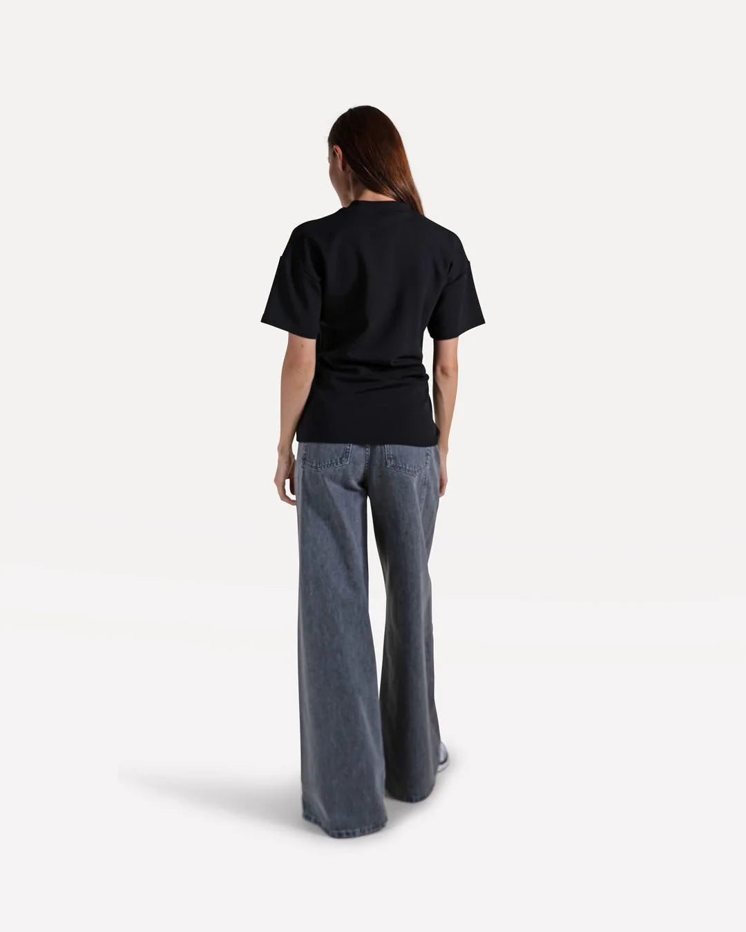 ANOTHER-LABEL T-SHIRT FELICIENNE S/S BLACK
