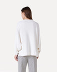 ANOTHER-LABEL SWEATER FLORI SWEAT L/S OFF WHITE