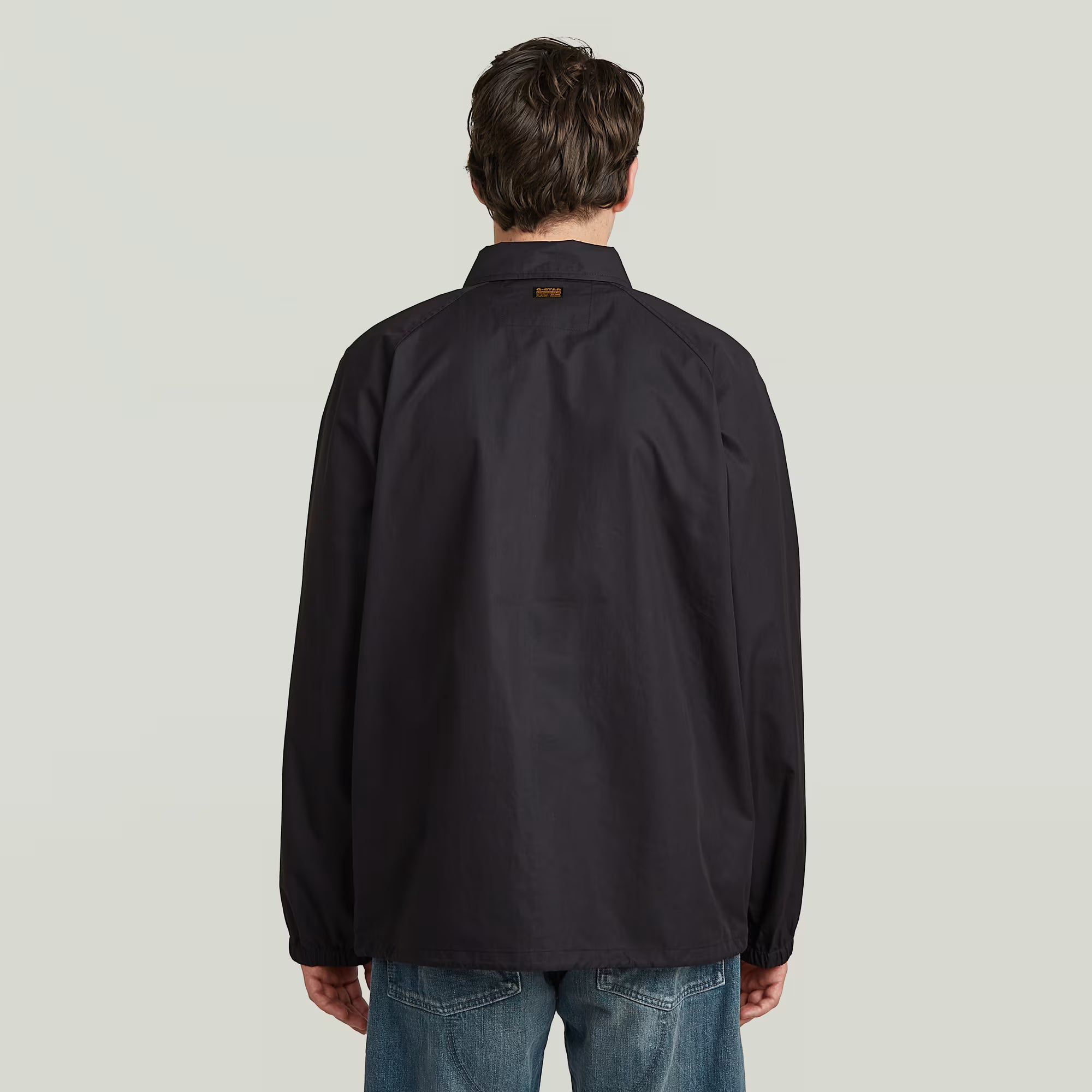 G-STAR RAW MEN OVERSHIRT COACH JACK BLACK