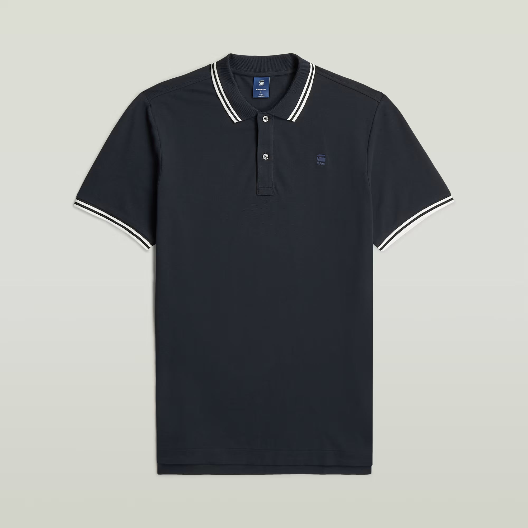 G-STAR RAW MEN POLO DUNDA SLIM STRIPE SALUTE