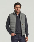 G-STAR RAW MEN BODYWARMER FOUNDATION GREY PEWTER