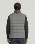 G-STAR RAW MEN BODYWARMER FOUNDATION GREY PEWTER