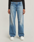 G-STAR RAW WOMEN JEANS JUDEE LOOSE SUN FADED AIR FORCE BLUE