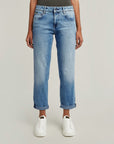 G-STAR RAW WOMEN JEANS KATE BOYFRIEND LIGHT INDIGO AGED