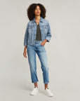 G-STAR RAW WOMEN JEANS KATE BOYFRIEND LIGHT INDIGO AGED