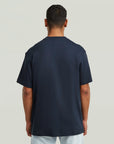 G-STAR RAW MEN T-SHIRT TRUE REGULAR SALUTE