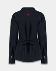 HARPER & YVE BLOUSE HELENA-LS NIGHT BLUE