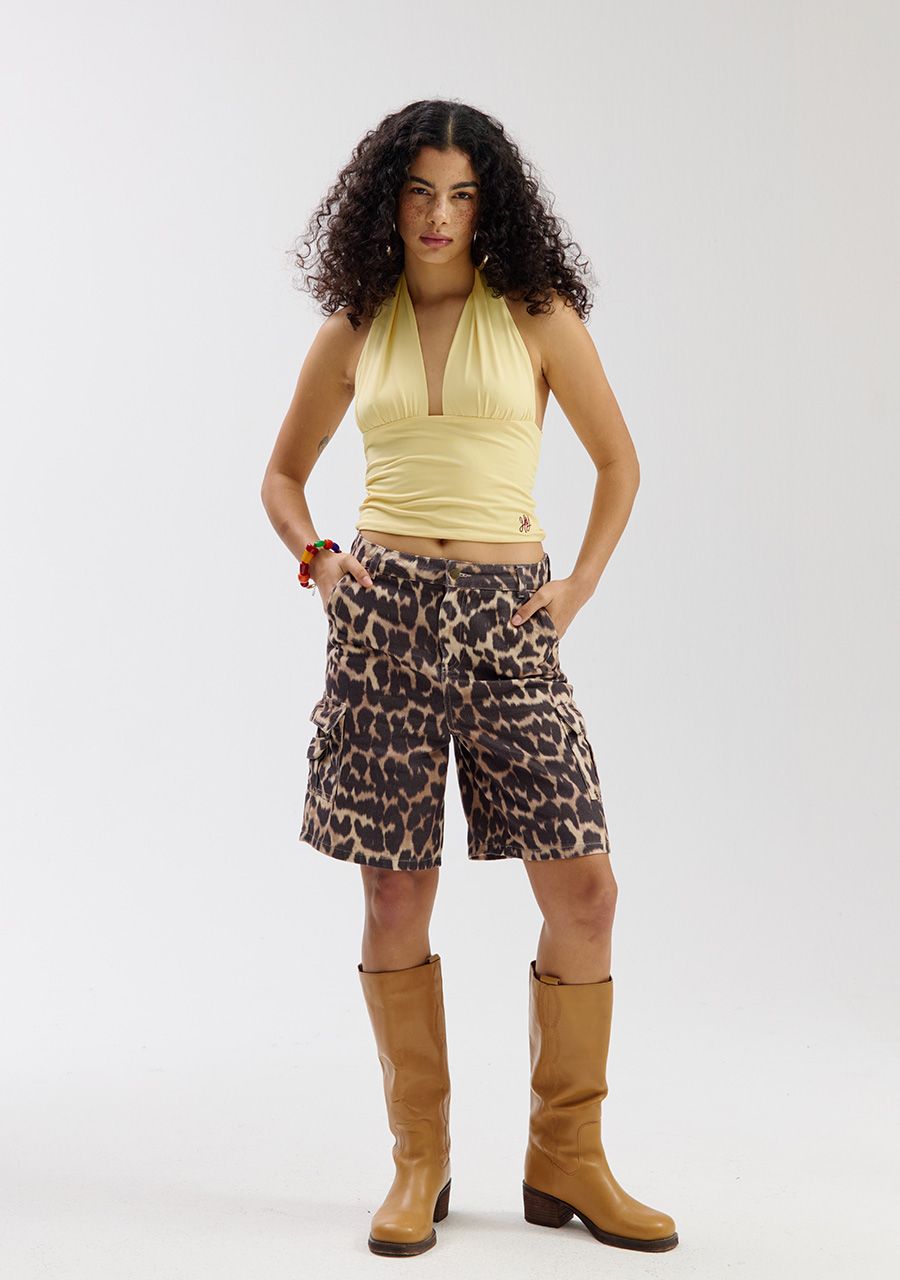 HARPER &amp; YVE SHORT SCOTT-SH LEXIE LEOPARD LIGHT