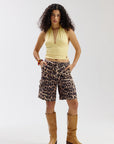HARPER & YVE SHORT SCOTT-SH LEXIE LEOPARD LIGHT