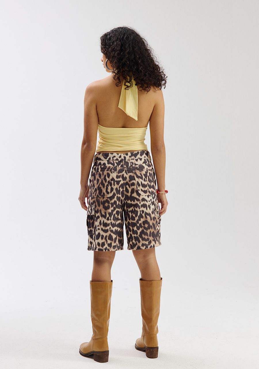 HARPER &amp; YVE SHORT SCOTT-SH LEXIE LEOPARD LIGHT