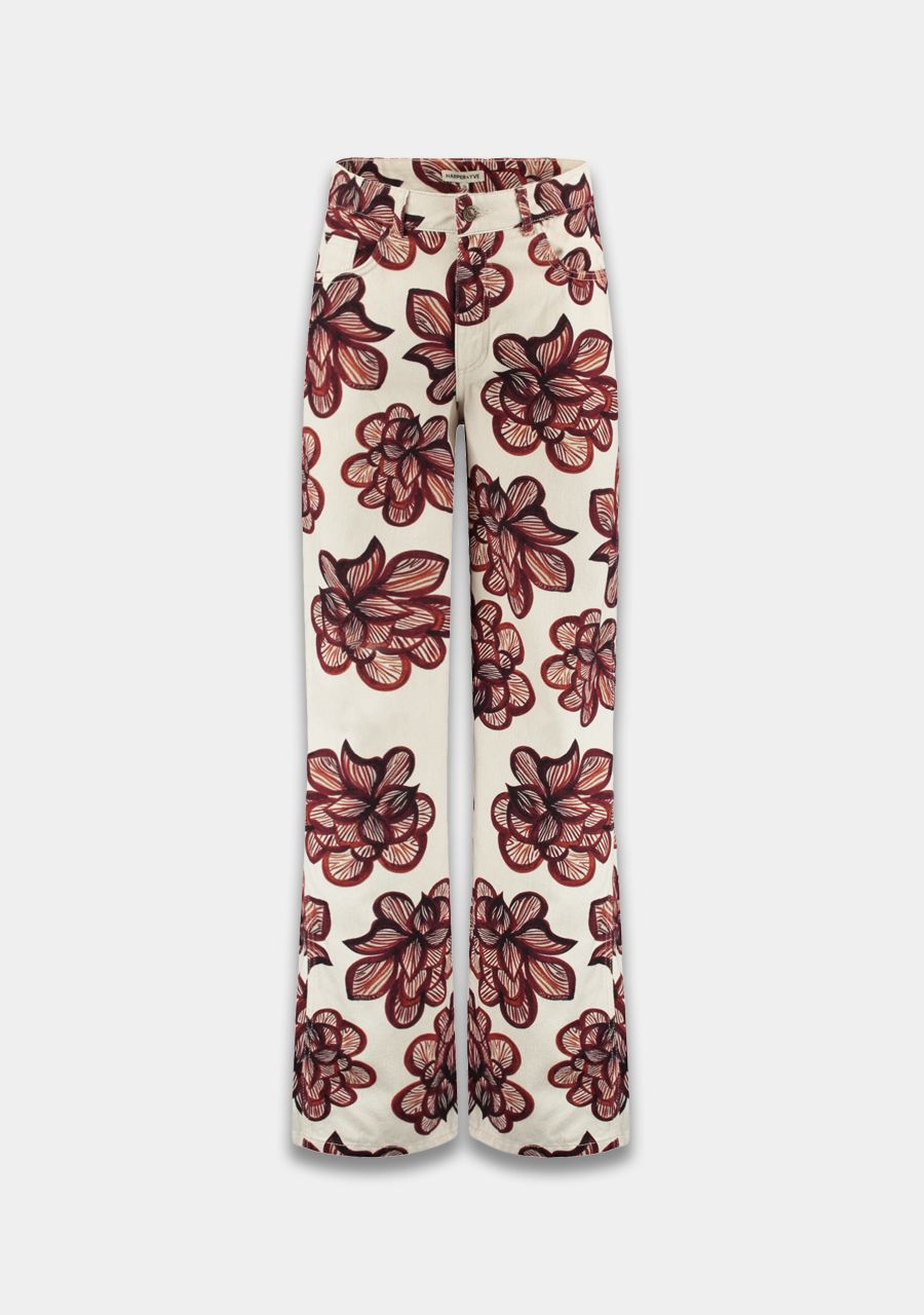 HARPER &amp; YVE JEANS MAYRA-PA DESERT FLOWER ECRU