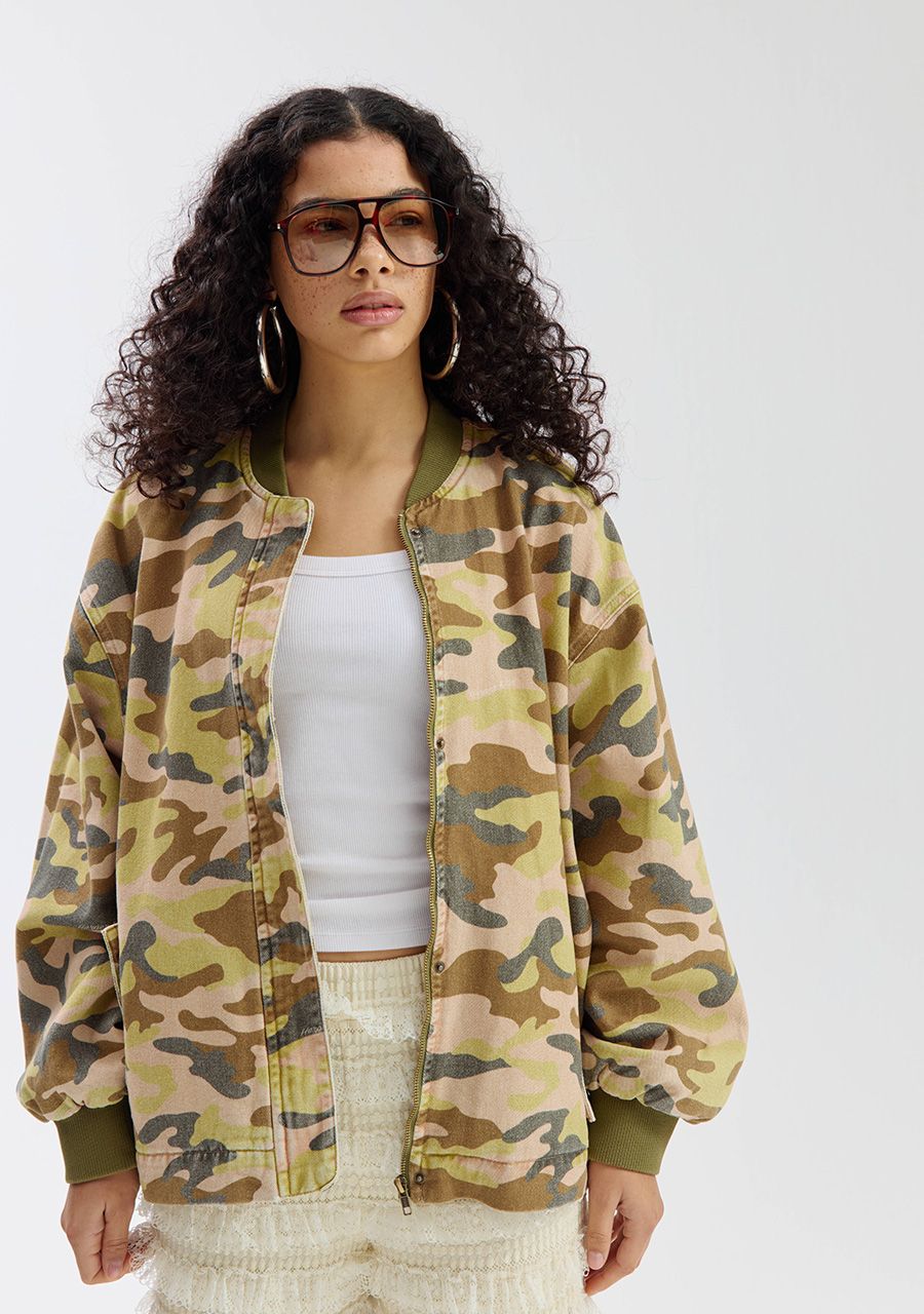 HARPER &amp; YVE JACKET TROY-JA GREEN CAMO