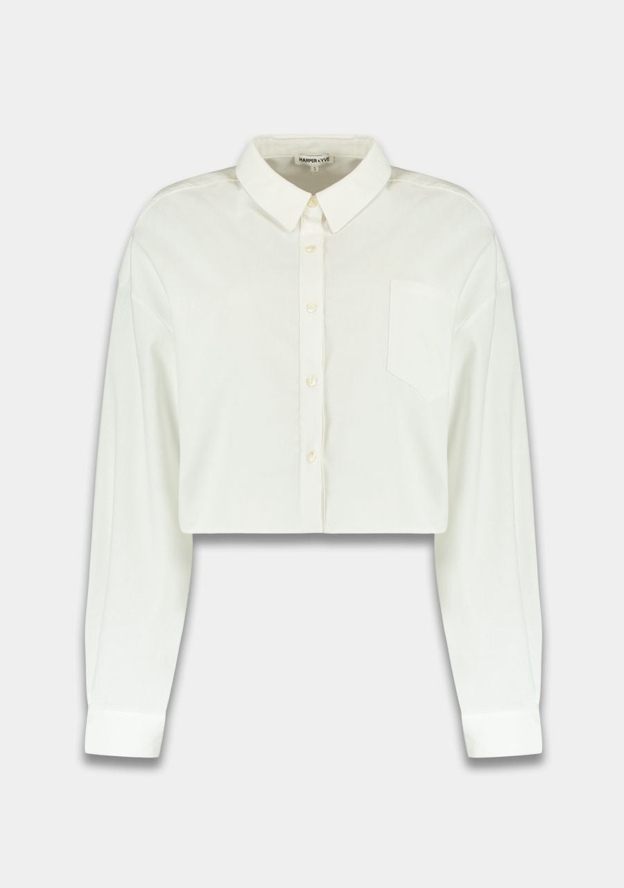 HARPER &amp; YVE BLOUSE FEMKE-LS ECRU