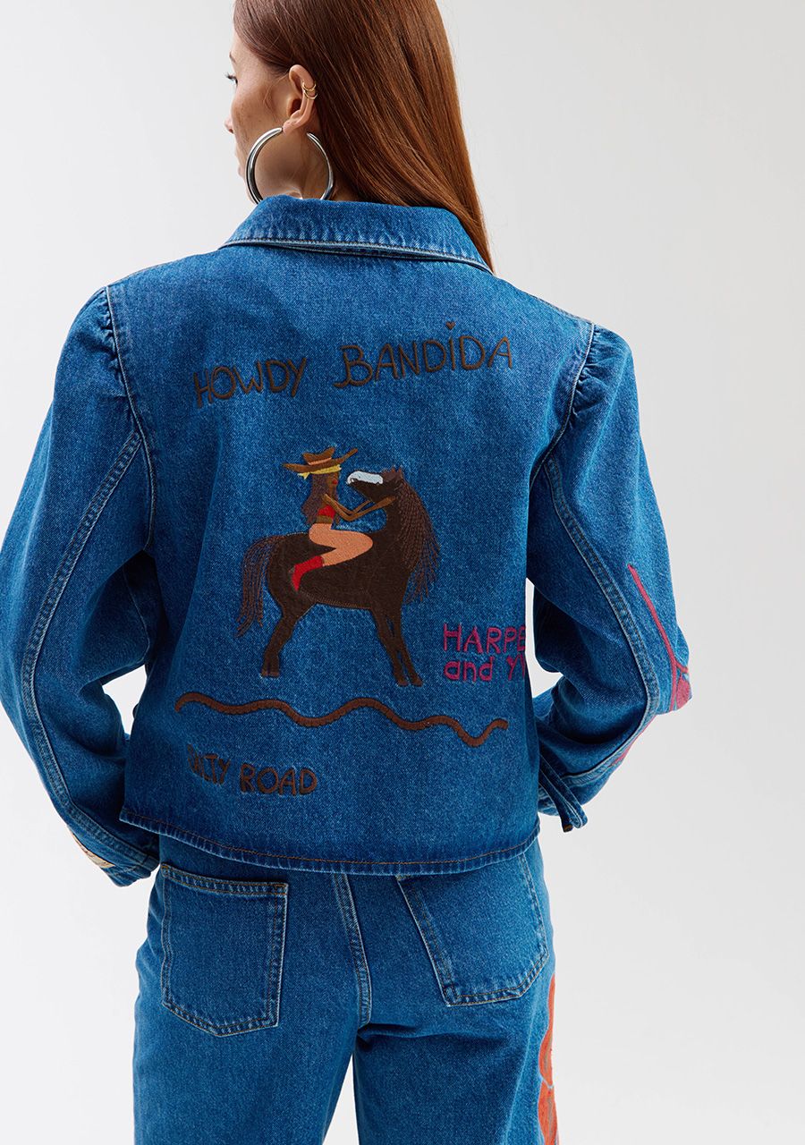 HARPER &amp; YVE JACKET TOBY-JA MID BLUE