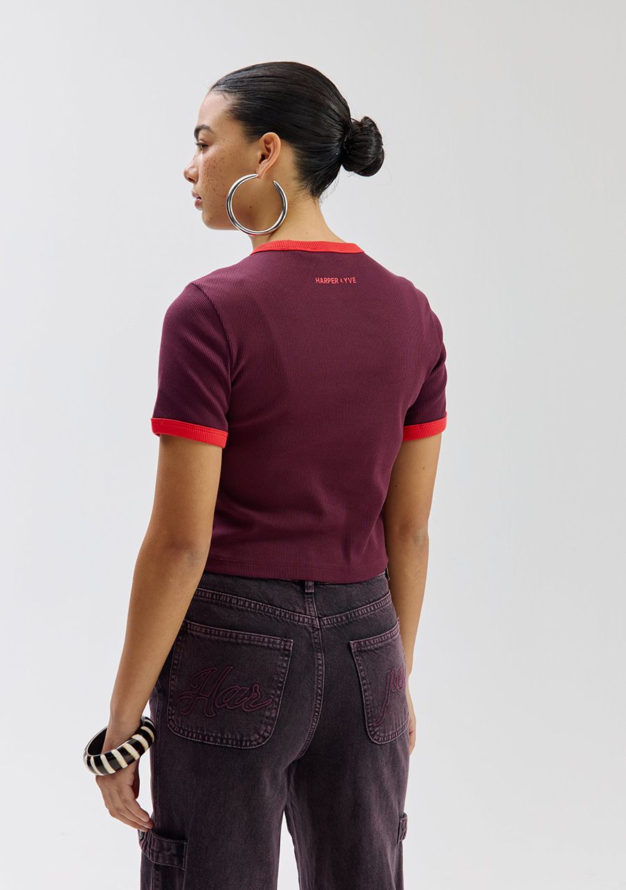 HARPER &amp; YVE T-SHIRT DESERT FLOWER-SS WINETASTING