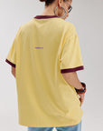 HARPER & YVE T-SHIRT MEXICO-SS LIGHT YELLOW