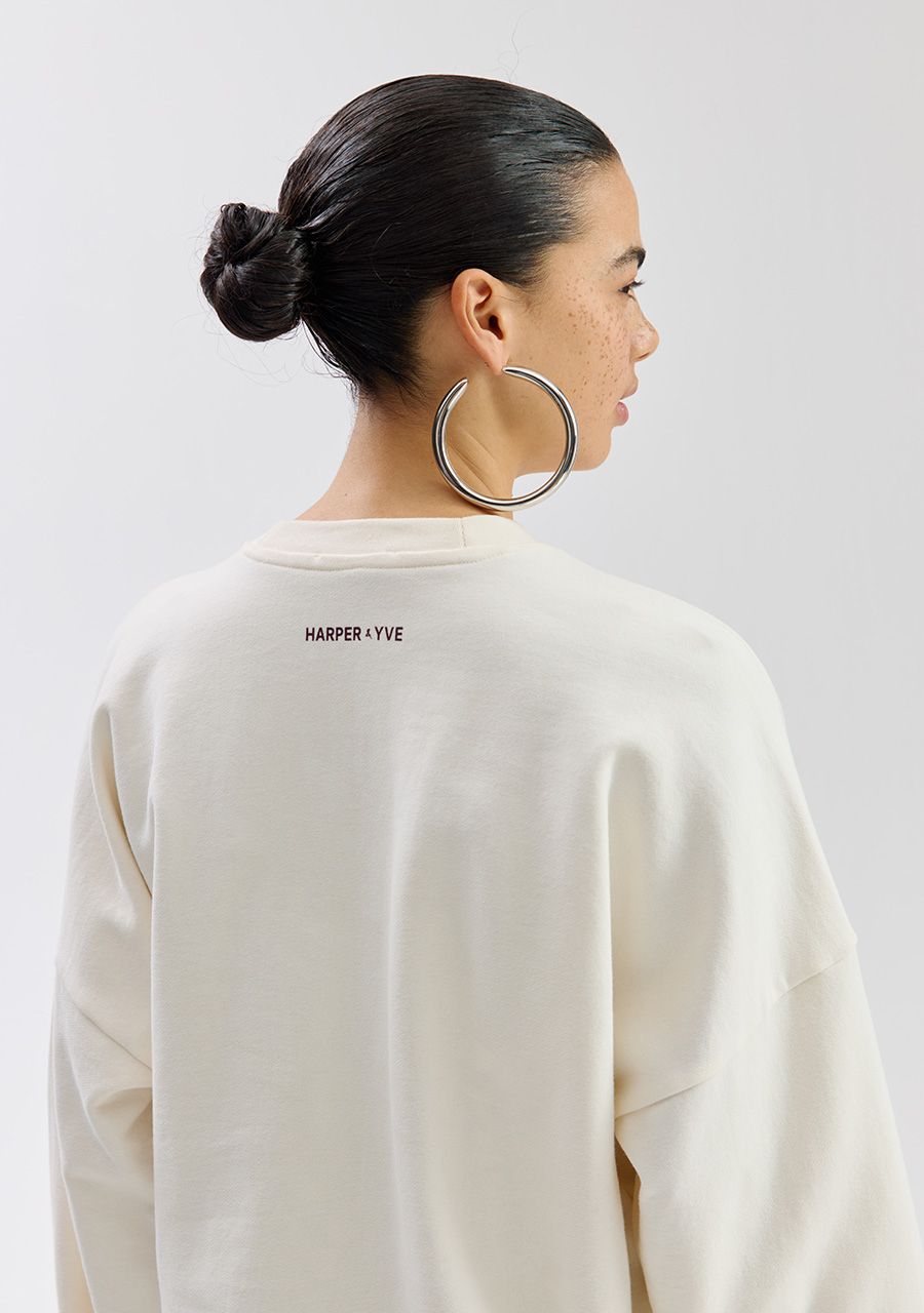 HARPER &amp; YVE SWEATER BANDIDA-SW ECRU