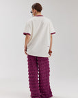 HARPER & YVE PANTS LO-PA CASSIS