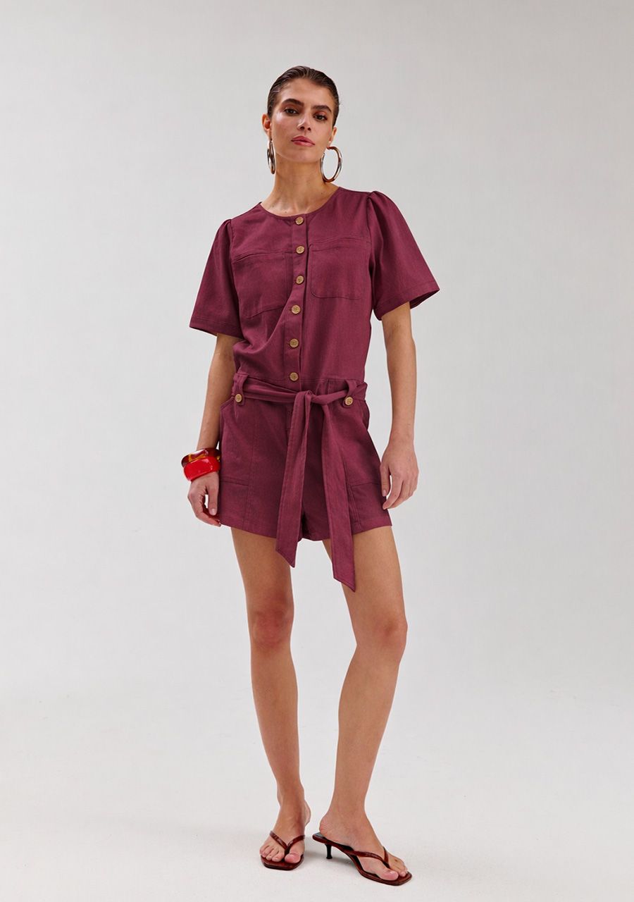 HARPER &amp; YVE JUMPSUIT YAEL-JS CASSIS