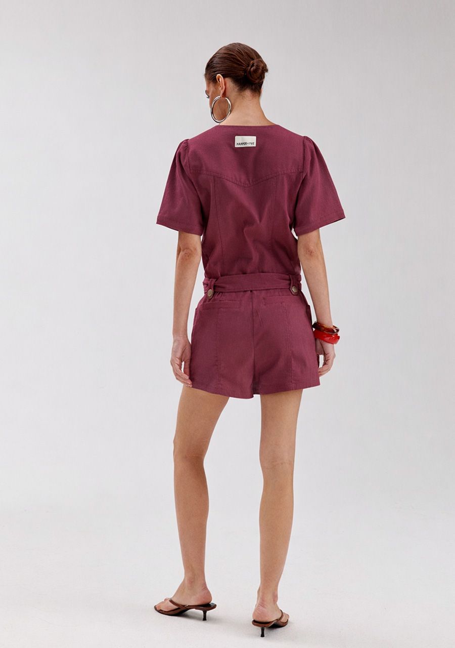 HARPER &amp; YVE JUMPSUIT YAEL-JS CASSIS