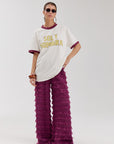 HARPER & YVE PANTS LO-PA CASSIS