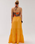 HARPER & YVE ROK JONNA SKIRT BLAZING ORANGE