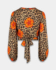 HARPER & YVE BLOUSE FLORA LEXIE LEOPARD BLOOM