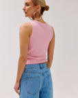 HARPER & YVE TOP YENN-SS PINK FAIRYTALE