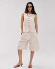 HARPER & YVE SHORT MASE ECRU