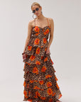 HARPER & YVE JURK DINA DRESS LEXIE LEOPARD BLOOM