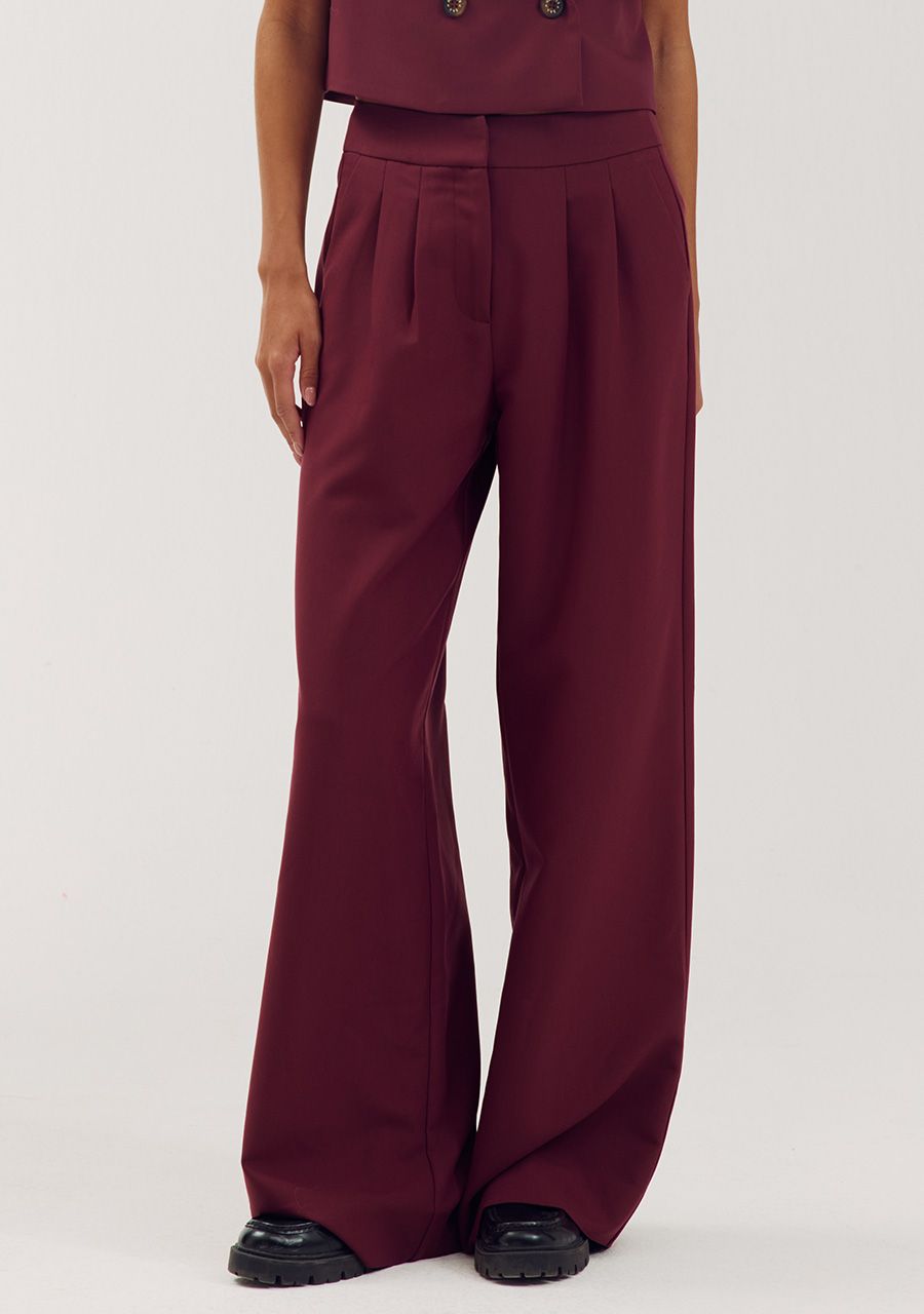 HARPER &amp; YVE PANTS SADIE-PA TIPSY RED