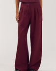 HARPER & YVE PANTS SADIE-PA TIPSY RED