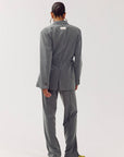 HARPER & YVE PANTS POPPY-PA GREY PINSTRIPE