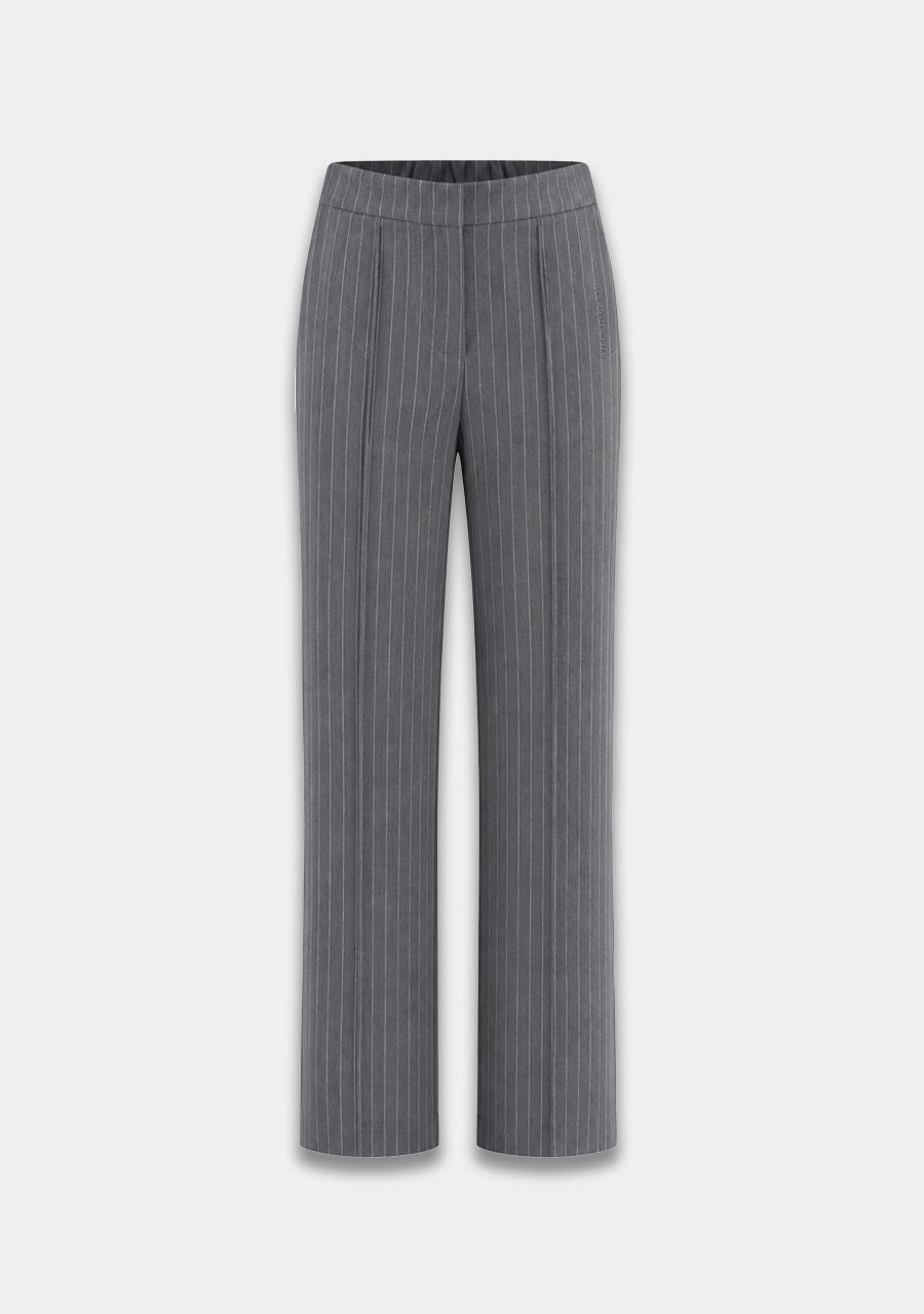 HARPER &amp; YVE PANTS POPPY-PA GREY PINSTRIPE