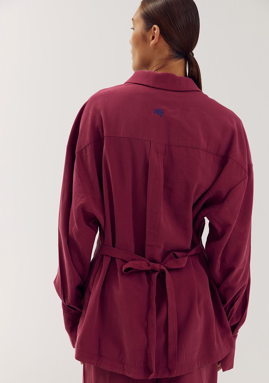 HARPER &amp; YVE BLOUSE HELENA-LS RUMBA RED