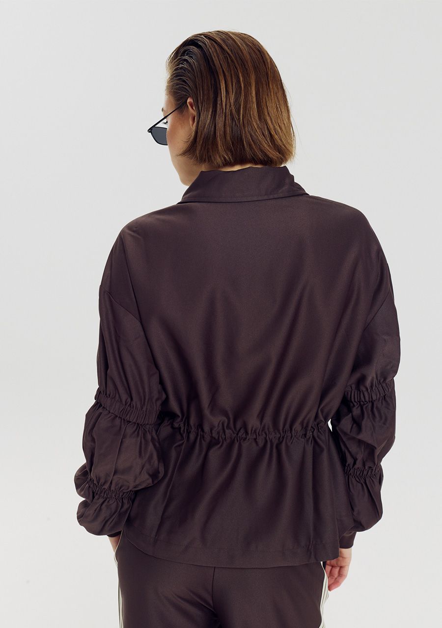 HARPER &amp; YVE JACKET GINA-CA HOT FUDGE