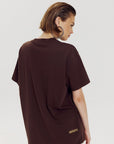 HARPER & YVE T-SHIRT MOODY-SS HOT FUDGE