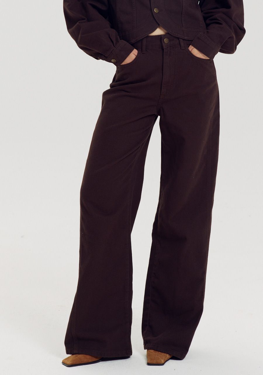 HARPER &amp; YVE JEANS MAYRA-PA DENIM HOT FUDGE