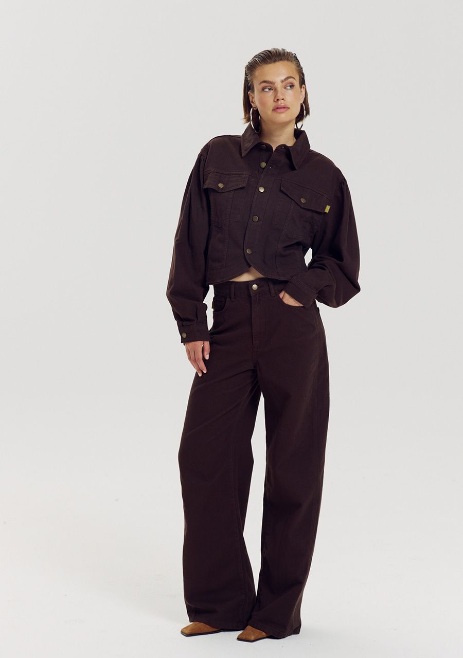 HARPER &amp; YVE JEANS MAYRA-PA DENIM HOT FUDGE