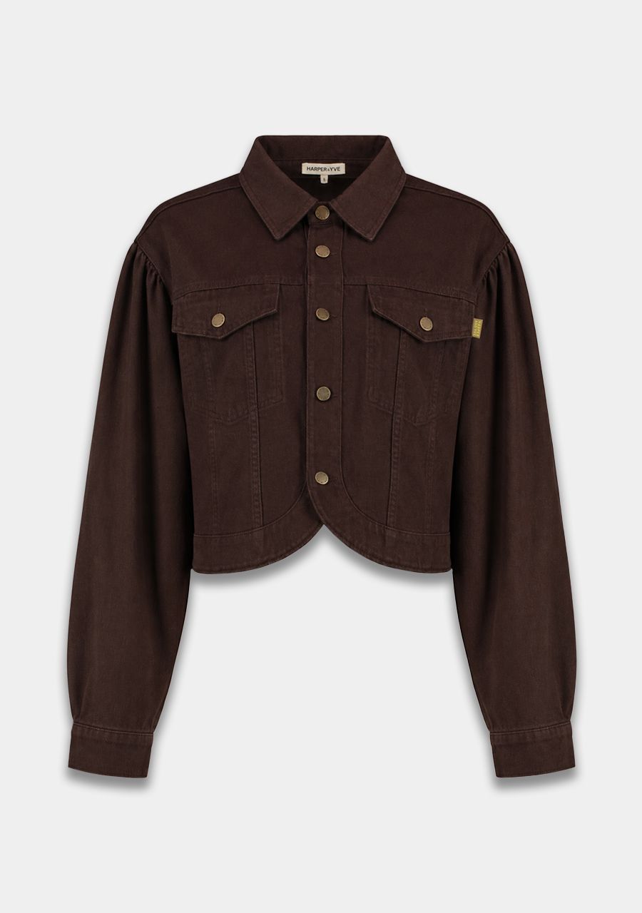 HARPER &amp; YVE JACK NILLOW-JA DENIM HOT FUDGE