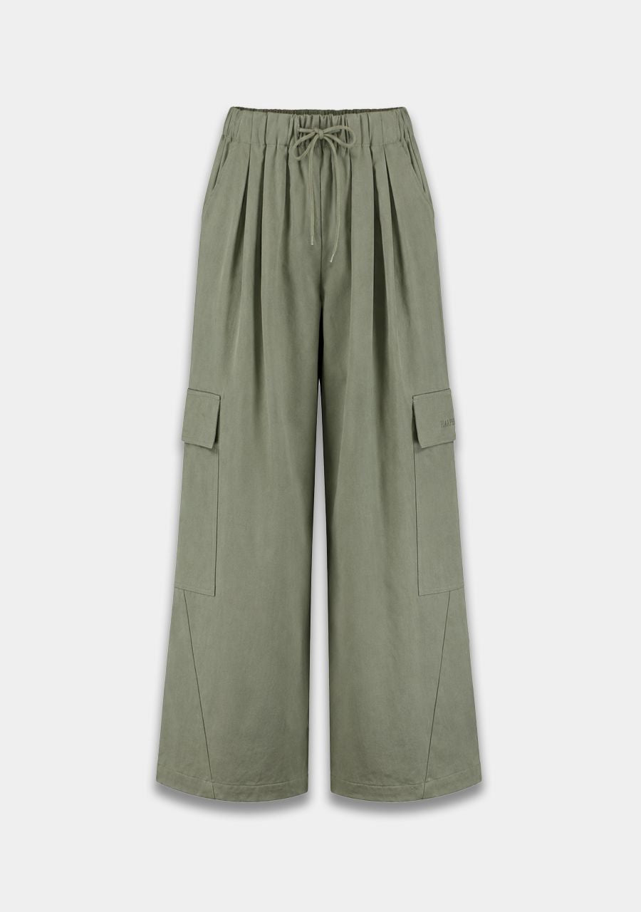 HARPER &amp; YVE PANTS LENNE-PA MUTED MOSS