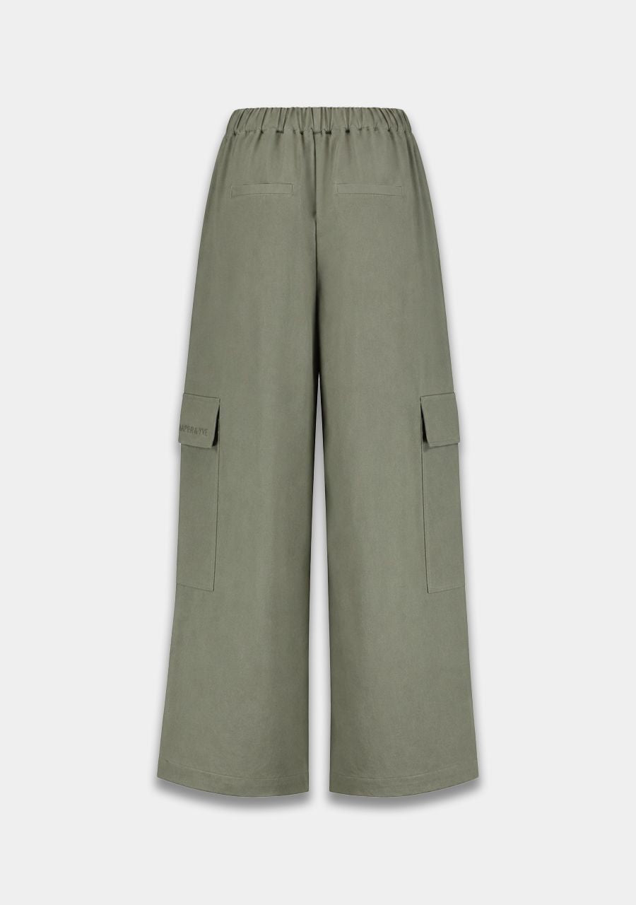 HARPER &amp; YVE PANTS LENNE-PA MUTED MOSS