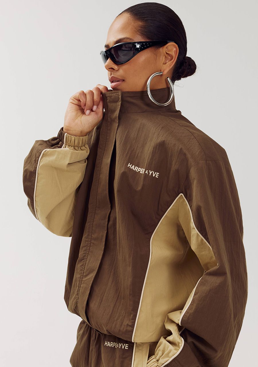 HARPER &amp; YVE JAS JACKSON-JA JACKET MUDDY TAUPE