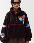 HARPER & YVE PULLOVER DAGMAR-JU HOT FUDGE