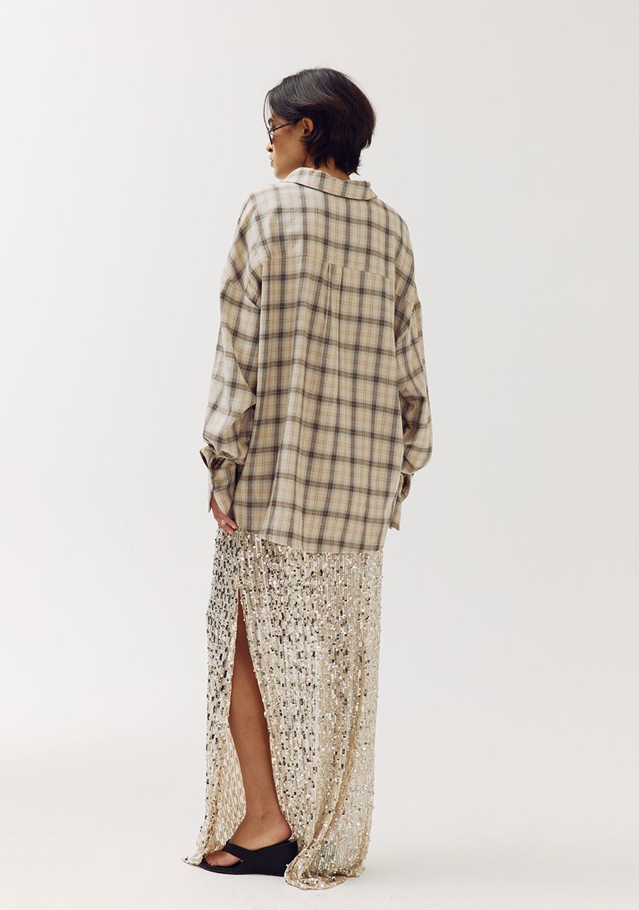 HARPER &amp; YVE BLOUSE YELENA-LS CHECK MULTI