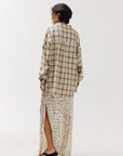 HARPER & YVE BLOUSE YELENA-LS CHECK MULTI