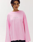 HARPER & YVE SWEATER TOMMY-LS BLUSH PINK